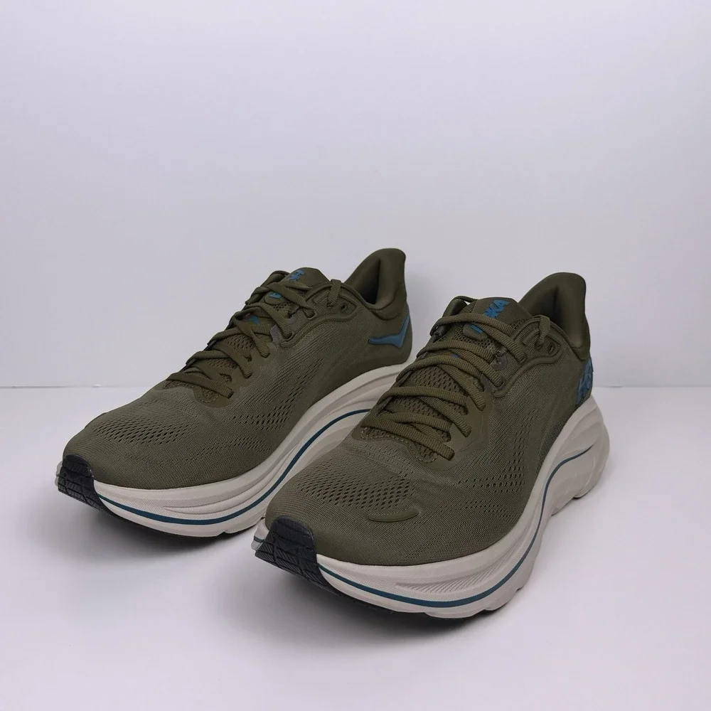 Hoka One One Clifton 11 Running Shoe Men Sz 10 Aloe Vera 1176572/AVRV Sample